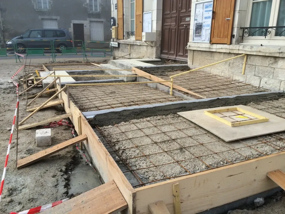 Terrassement près de Cloyes-les-Trois-Rivières