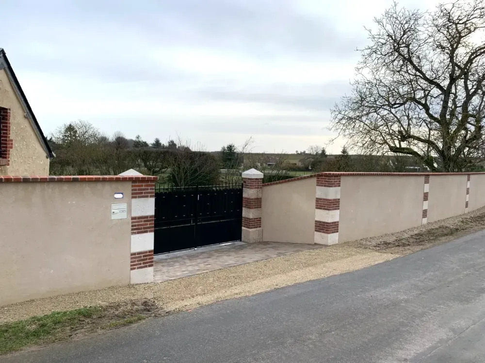 Votre propriété sécurisée avec la construction de mur de clôture en parpawebp